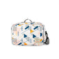 wave point print polyester stroller diaper bag,women,front