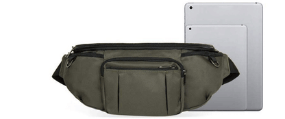 green rfid tactical crossbody chest bag,custom,detail