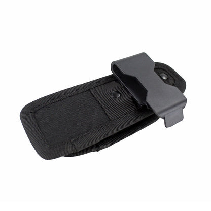 black nylon tactical flashlight holster,custom,flat