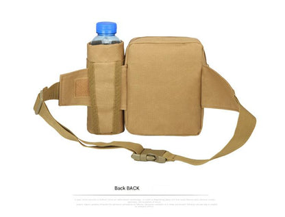 khaki polyester tactical hydration waist pack,custom,back