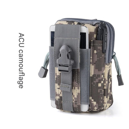 acu camouflage oxford tactical leg bag,men,front