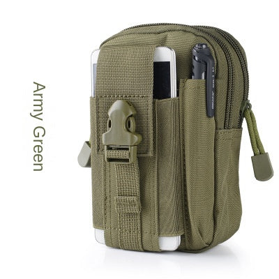 army green oxford tactical leg bag,men,front 
