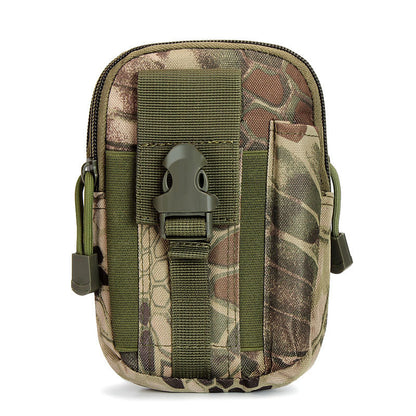 green python oxford tactical leg bag,men,front 