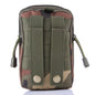 jungle camouflage oxford tactical leg bag,men,front 