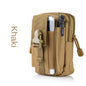 khaki oxford tactical leg bag,men,front