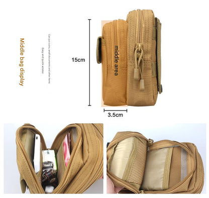 khaki cordura tactical phone belt pouch,custom,dimensions