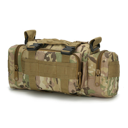 cp camouflage polyester tactical sling bag,custom,front