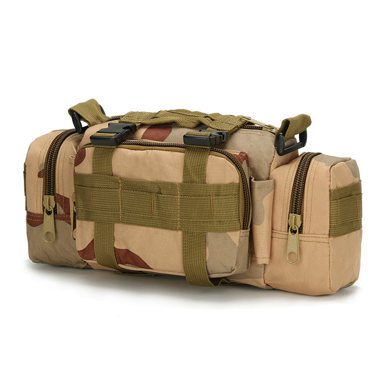 sansha camouflage polyester tactical sling bag,custom,front