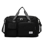 black oxford training travel bag,women,front