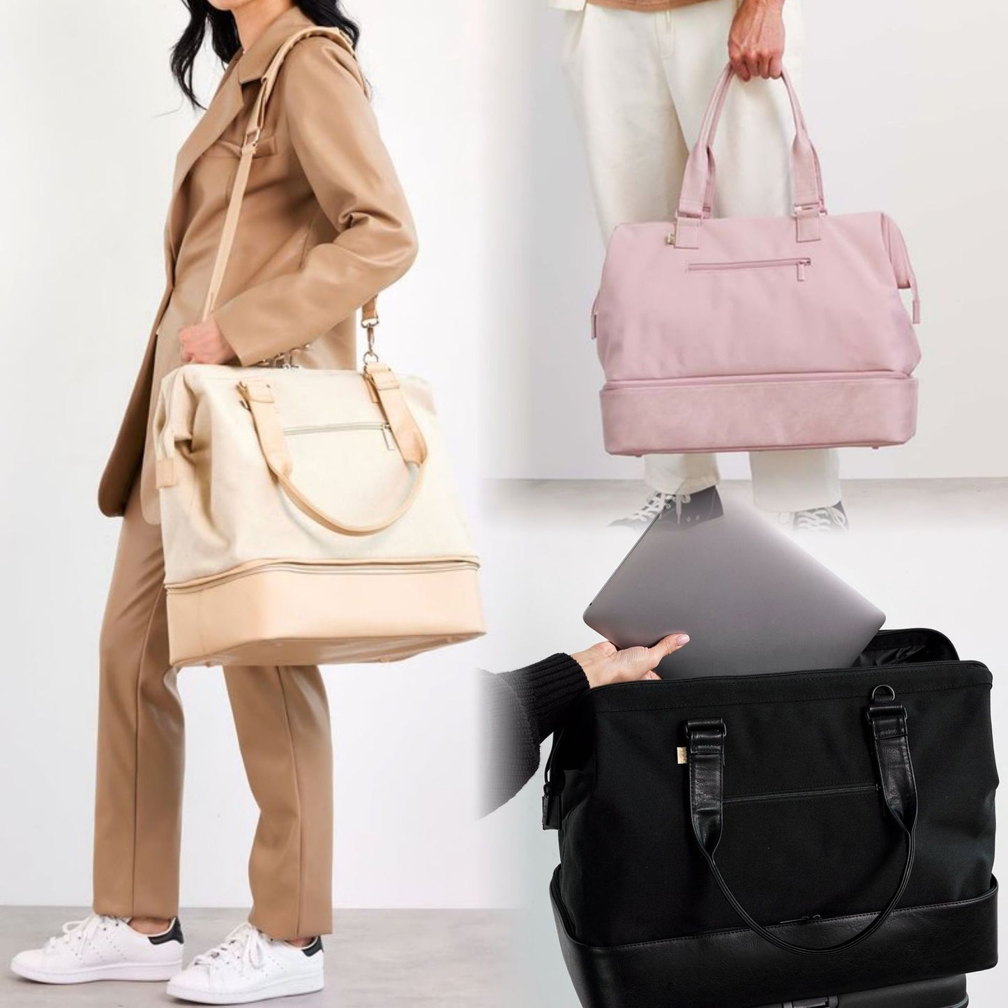 women canvas travel bag,custom,color display