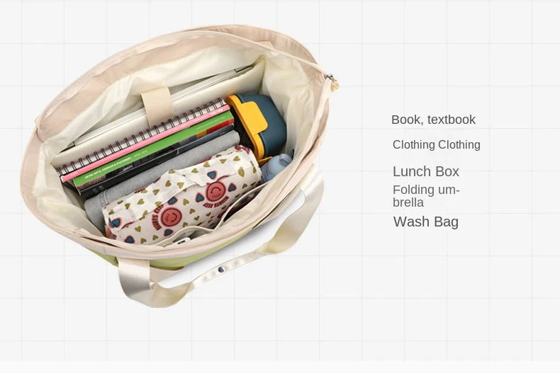 travel bag for women with large interior storage for 14 inch laptop phone and daily items