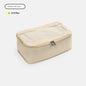 khaki no 4 polyester travel compression organizer,front