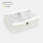 white no 1 polyester travel compression organizer,front