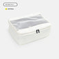 white no 2 polyester travel compression organizer,front
