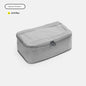 light gray no 4 polyester travel compression organizer,front 