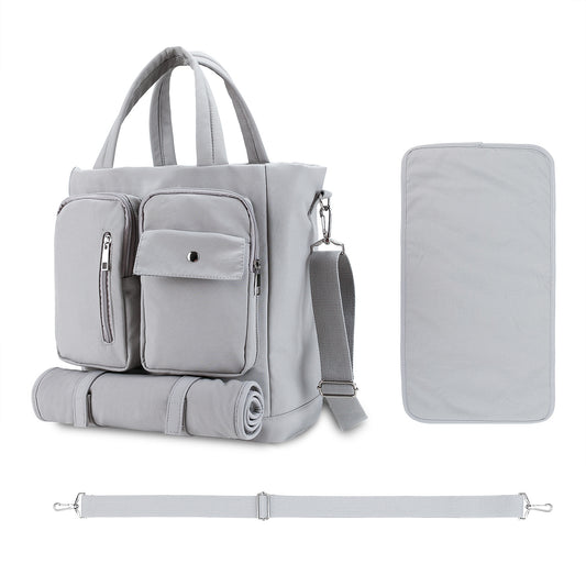 Travel diaper bag with portable changing pad for wholesale baby products