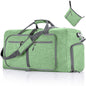 ant light green nylon foldabletravel duffel bag,custom,front