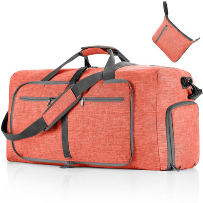 ant powder nylon foldabletravel duffel bag,custom,front