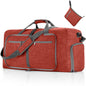 ant red nylon foldabletravel duffel bag,custom,front