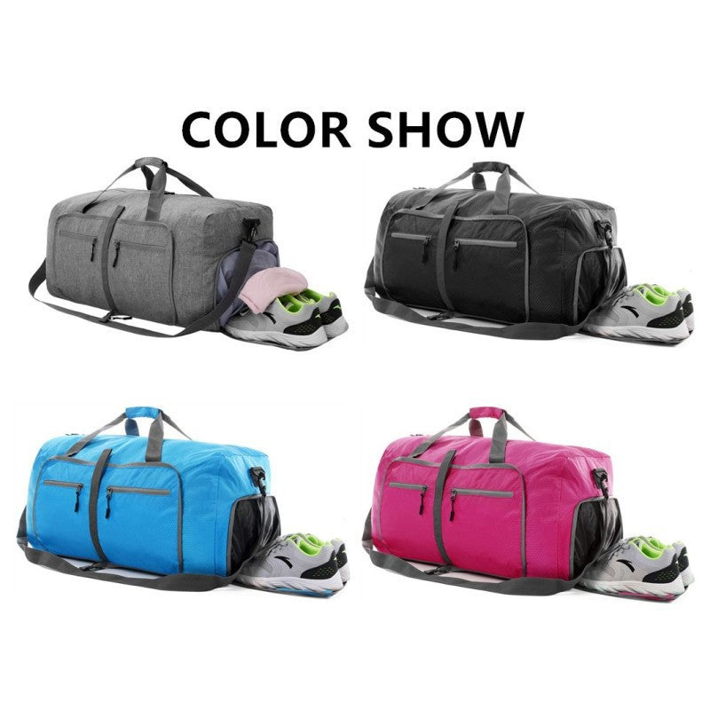 nylon foldabletravel duffel bag,custom,color display