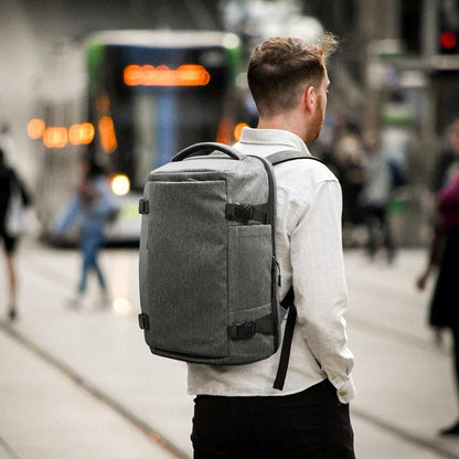 gray waterproof fanlosn nylon travel laptop bag,custom,model display