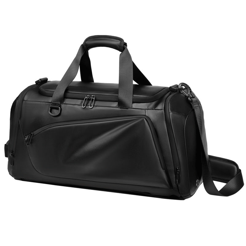 black travel luggage bag,men,front 02