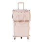 pink oxford trolley pet bag,suit,front 02