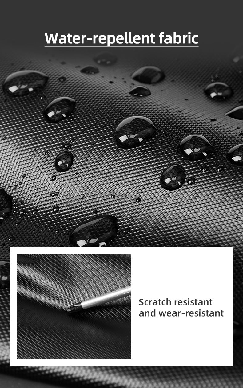 water-repellent oxford travel bag fabric with scratch and wear resistant surface