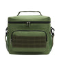 army green oxford waterproof insulated cooler bag,custom,front