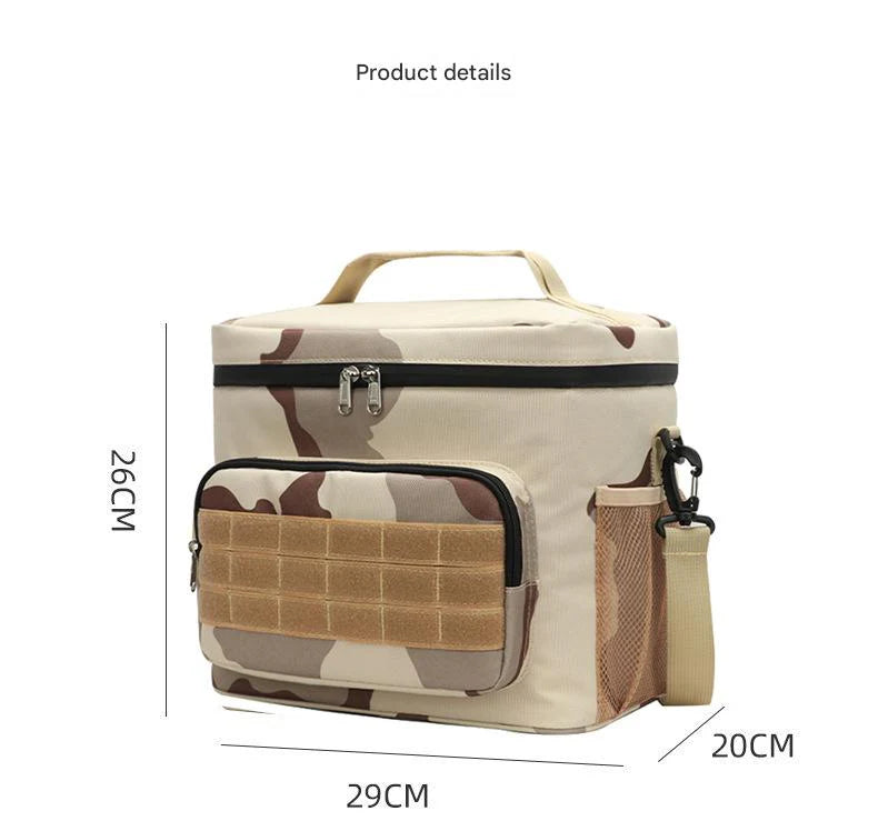desert camouflage oxford waterproof insulated cooler bag,custom,dimensions