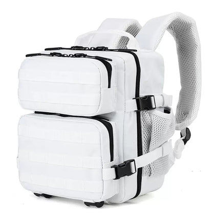 white mini sports backpack for gym travel camping and outdoor activities