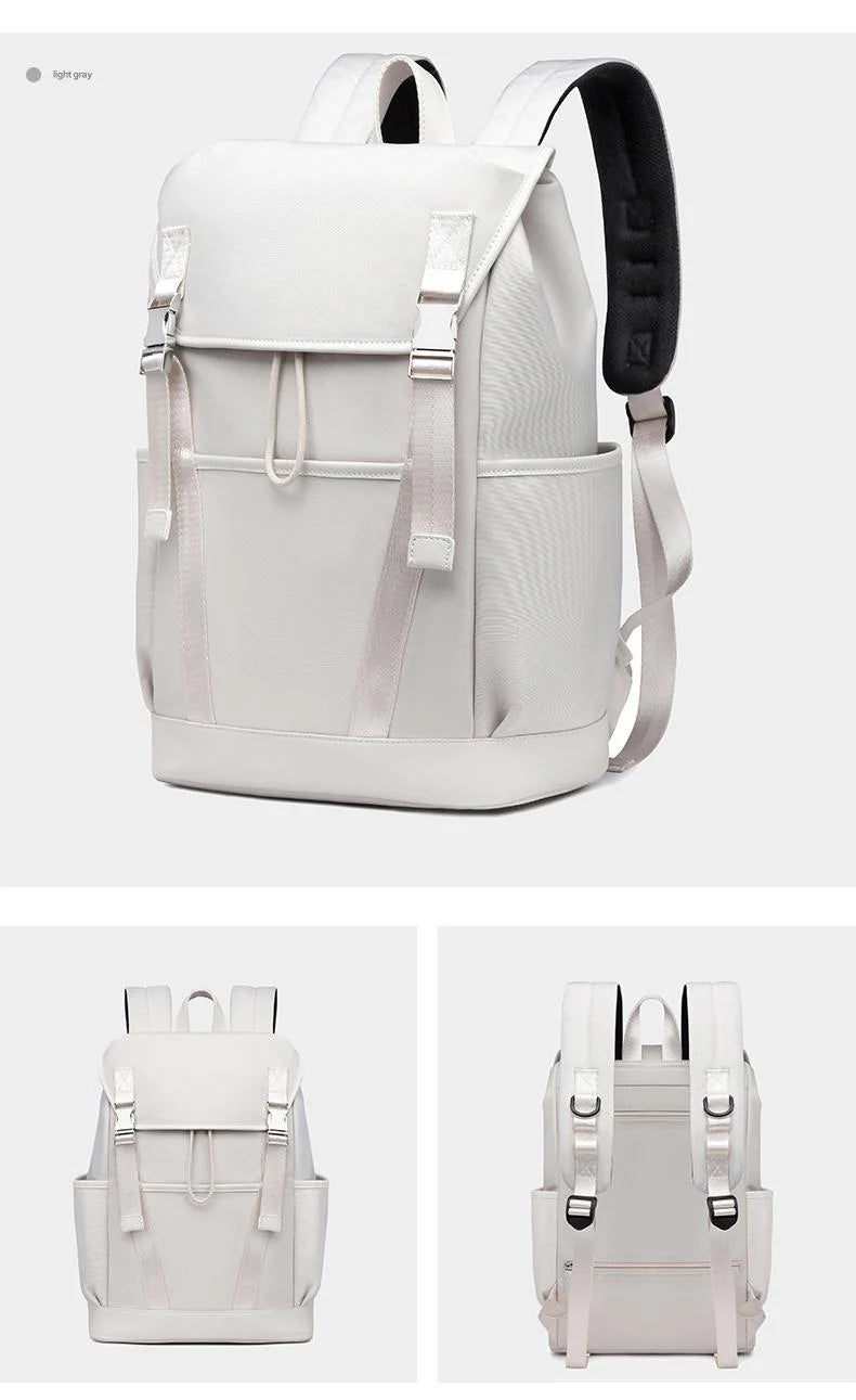 light gray fanlosn minimalist women backpack,custom,display
