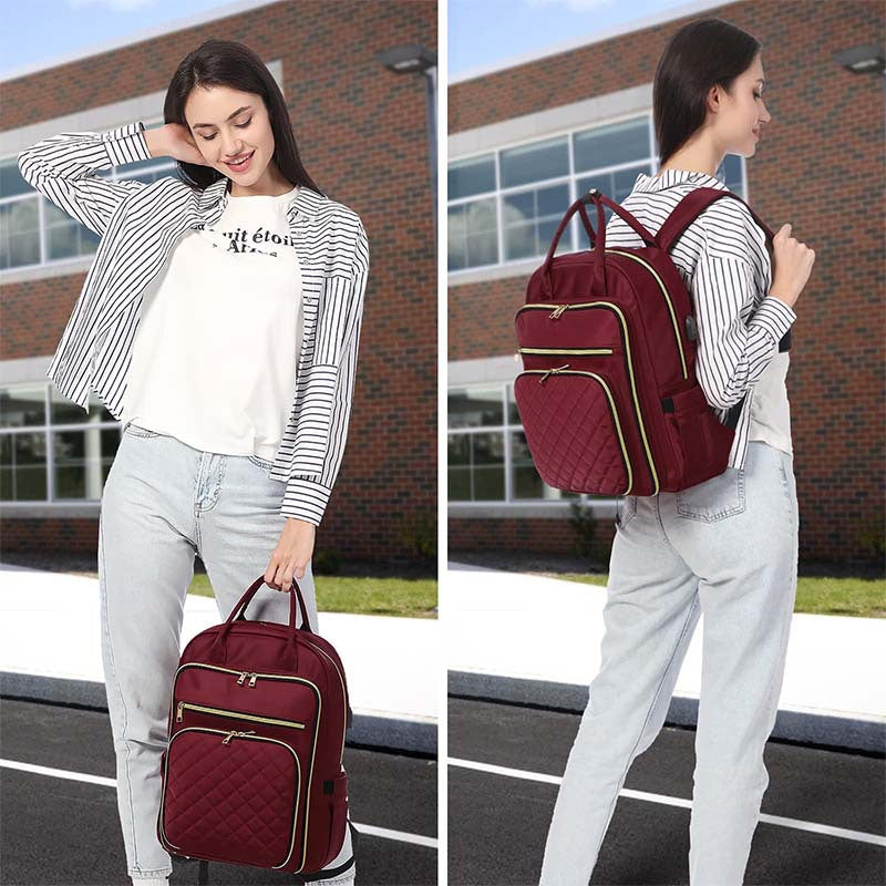 women's business backpack for work travel and daily commuting