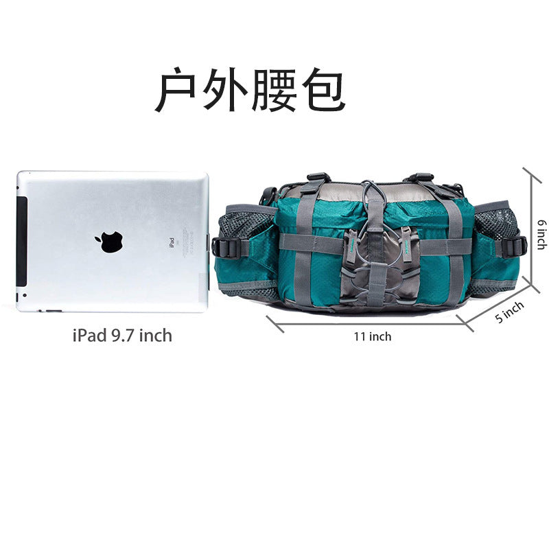 Customized Running Climbing Outdoor Pocket Wholesale Waterproof Nylon Men's Sports Mobile Phone Women's Waist Bag