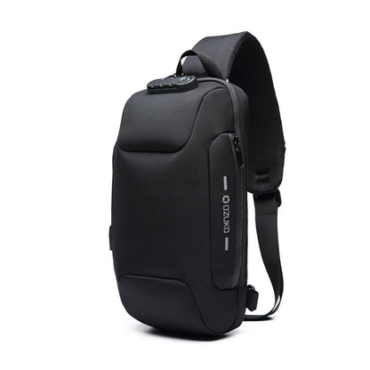 Customizable Men's Chest Bag - Outdoor Tactical Waterproof Shoulder Bag