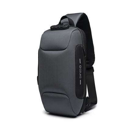 Customizable Men's Chest Bag - Outdoor Tactical Waterproof Shoulder Bag