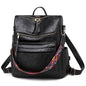 Customizable  Retro  Pu Leather Women's Backpack Backpacks For Teen Girls