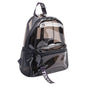 Customizable Thickened PVC Transparent Ladies Backpack Waterproof  Girls Schoolbag