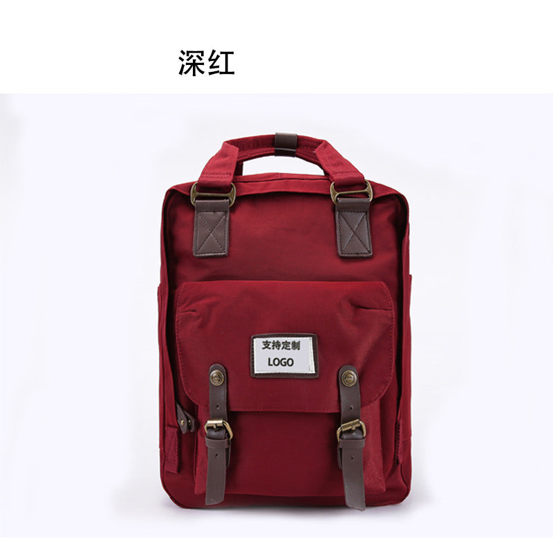 Customized New Product Doughnut Backpack Men's and Women's College Students Bag College Style Outdoor Multifunctional Backpack