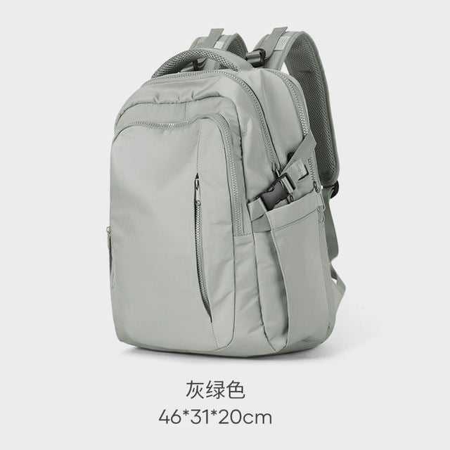 Men's Backpack School Bag Lightweight and Large Capacity Travel Backpack for Women Leisure Laptop Short Business Trip Travel Luggage Bag