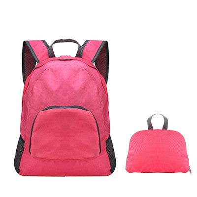 Customized Korean-Style Outdoor Multi-Functional Travel Leisure Folding Backpack Training Class Student Schoolbag with Logo Printing