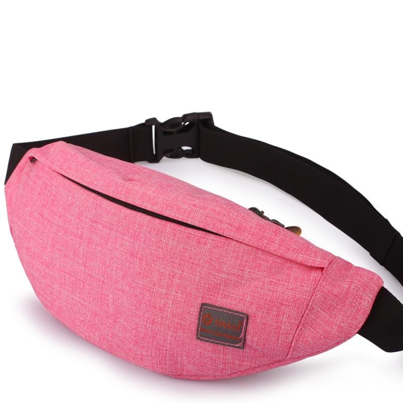 Wholesale Custom Casual Functional Fanny Bag Waist Bag Money Phone Belt Bag Pouch