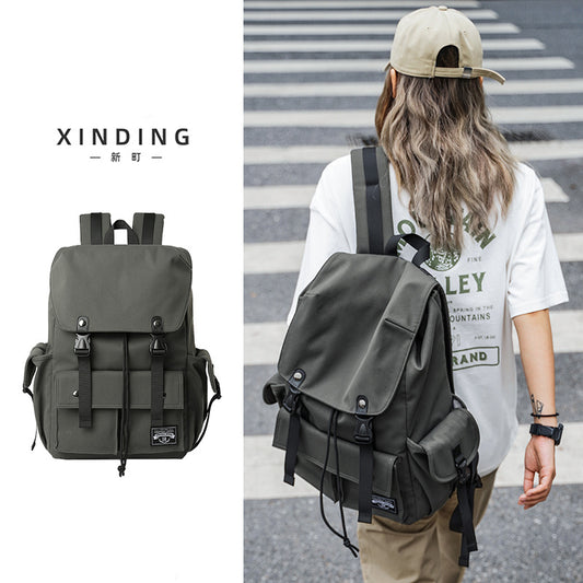 Customized Wholesale Spot Outdoor Backpack Women's Lightweight Short Distance Travel Backpack Large Capacity Schoolbag Sports Casual Men's Fashion