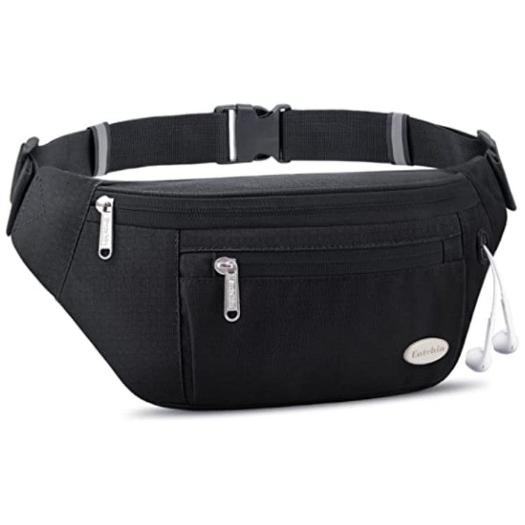 Customized New Product Fashion Waist Bag with 4 Zipper Pockets Premium Fashion Waist Bag Crossbody Bag Running Cycling Self-Propelled