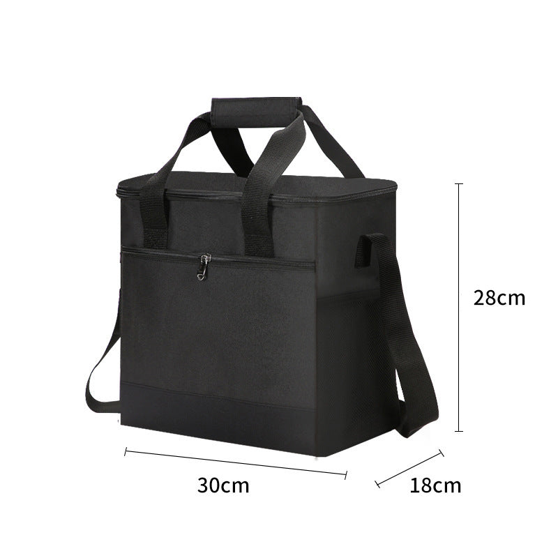 Customizable New Large Capacity Hand Carry Heat Preservation Bag Oxford Cloth Thick Insulation Bag Outdoor Waterproof Picnic Ice Pack