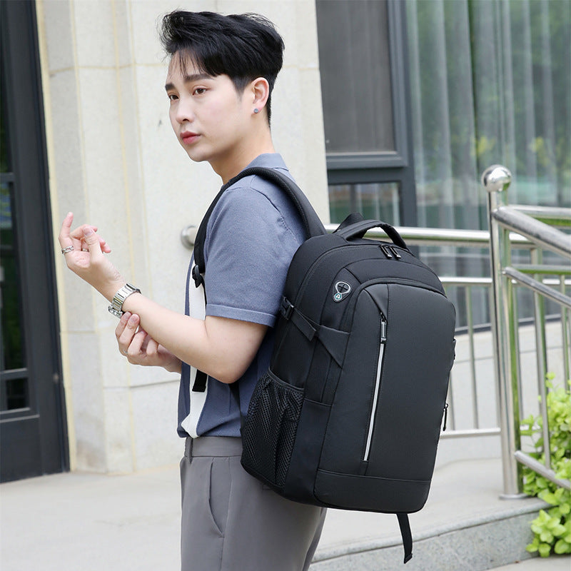 Customized Men's Backpack Wholesale Expansion Backpack Fashion Foreign Trade Backpack Men's Commuter Computer Bag