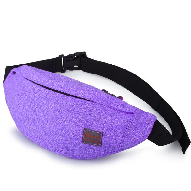 Wholesale Custom Casual Functional Fanny Bag Waist Bag Money Phone Belt Bag Pouch