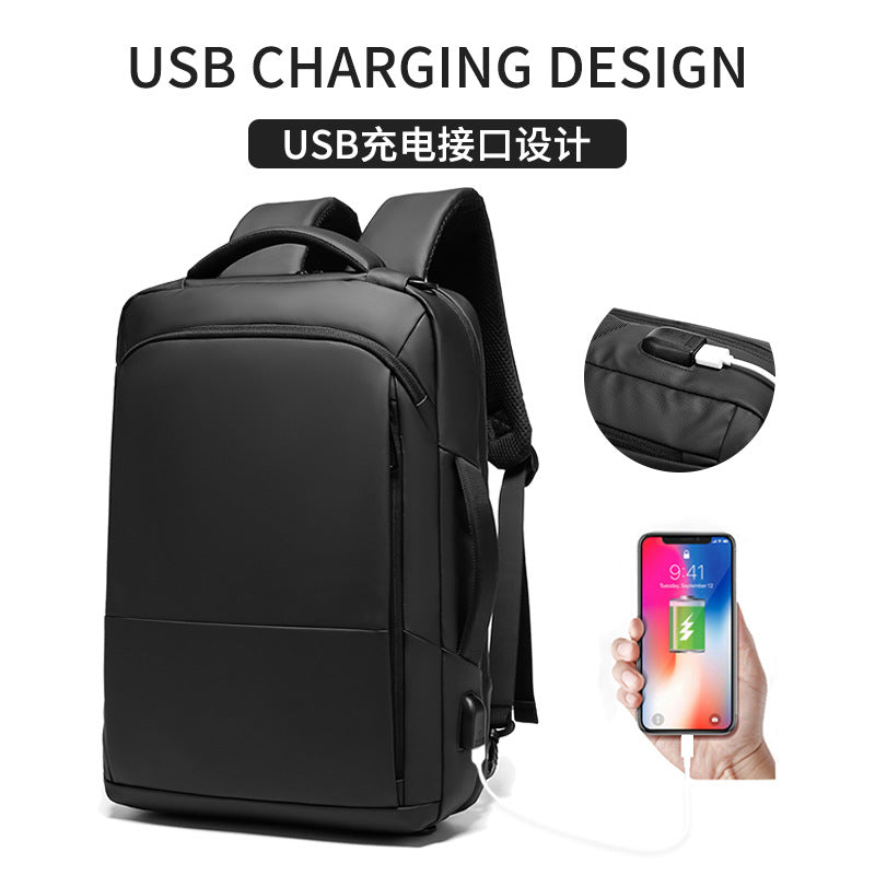 Custom New Backpack Men's Casual Business Commute College Students Bag Crossbody Computer Bag Lightweight Backpack Men's