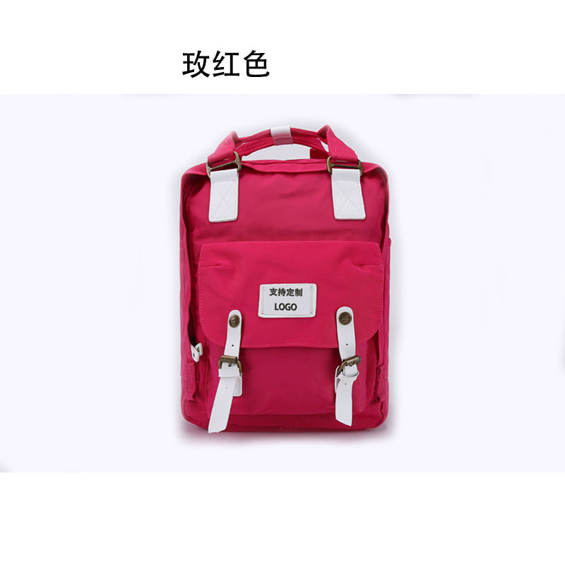 Customized New Product Doughnut Backpack Men's and Women's College Students Bag College Style Outdoor Multifunctional Backpack