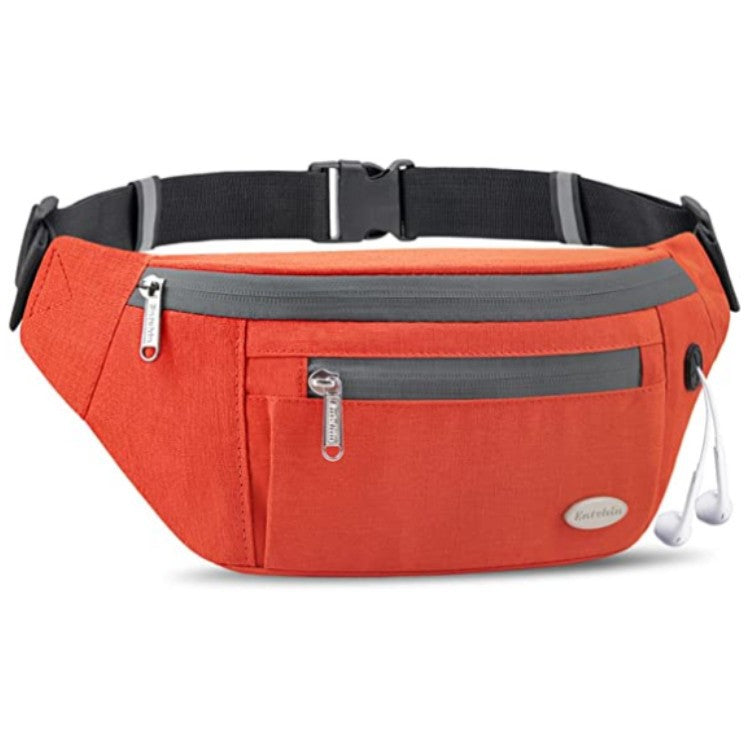 Customized New Product Fashion Waist Bag with 4 Zipper Pockets Premium Fashion Waist Bag Crossbody Bag Running Cycling Self-Propelled